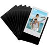 VINATO 10 Cornici Magnetiche per Instax Mini, Protezione PVC, Nero | Magnete flessibile, Formato 9x5,8 cm, PVC trasparente, Frigorifero, Set 10 nero, 9x5,8 cm