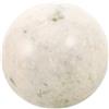 KJHBV Sfera in Pietra per Fontana da Tavolo 2 Pollici Effetto Marmo | Sfera Rotante Decorativa, Finitura Bianca Trasparente, Sostituzione Semplice, per Studio e Casa