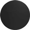 Generic Tavolo rotondo Ø 80 x 1,5 cm Ingegneria in legno nero | Diametro 80 cm, spessore 1,5 cm, colore nero, legno ingegnerizzato, uso interno, sala da pranzo, soggiorno, ufficio, progetti