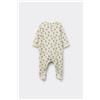 Tezenis Tutina Bebè Manica Lunga 100% Cotone Con Piedino Avorio
