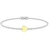 KIDULT INFINITY - Bracciale Donna - Bracciale con cuore in oro 9kt - 732318-19