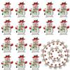 BESTYASH 25 spille a forma di Babbo Natale, per donne e ragazze, Cotone
