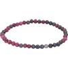 Lebensquelle Plus Bracciale in pietra preziosa sfaccettata 4 mm Lunghezza 19 cm