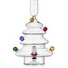 Ichendorf Christmas Tales Candeliere Babbo Natale e Palline Colorate 18,5cm Vetro Borosilicato