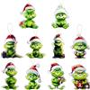 Oizemori Grinch - Palline decorative per albero di Natale | Divertente decorazione natalizia per la casa, decorazione originale per albero di Natale con personaggi del Grinch