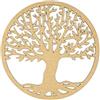 CONTRAXT Quadro Albero Della Vita In Legno Scultura Mandala Quadro Moderno Soggiorno Albero Della Vita Intaglio Pannelli Decorativi Per Parete Legno Murale Rilievo MDF