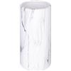ATMOSPHERA CREATEUR D'INTERIEUR - Vaso cilindrico Suite 54 in marmo bianco H20cm