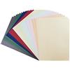 Ideen mit Herz 30 fogli di carta per bricolage con goffratura Athen, DIN A4, qualità premium (240 g/m²), 9 colori, cartone per bricolage, etichette regalo, ciondolo