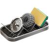 Generic Portasapone in acciaio al carbonio multi-scomparto organizer | Portasapone decorativo da bagno per casa, bagno, cucina, lavello ad angolo, appartamento, fattoria, ristorante, dormitorio