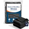 Giovasa Panno Originale Microfibra, Le Fibre 600GSM Catturano Sporco(2PC) | Panno Giovasa Microfibra Utilizzabile Su Auto, Vetri, Specchi, Piastrelle, Rubinetti E Tutte Lesuperfici Lucide