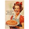 OAHFDF Divertente poster su tela per cucina, casalinga, decorazione per camera da letto, ufficio, camera da letto, regalo, 30 x 45 cm