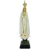Ferrari & Arrighetti Statua Madonna di Fatima Dipinta a Mano con Decorazioni Color Oro e Strass (Circa 35 cm)