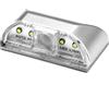 Oupdate Luce per buco della serratura per esterni, con sensore di movimento PIR a infrarossi, luce a LED, accensione e spegnimento automatici, facile installazione per porta d'ingresso, corridoio, armadio