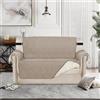 SDNAM Copridivano 3/2/4/1 Posti con Braccioli Impermeabile Fodera per Divano Antiscivolo Copri Divano Relax Salvadivano Trapuntato Copertura Divano (Color : 10#, Size : 2 Seater)