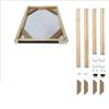 TXLEAPEY Cornice for foto in legno massello for con diamanti su tela fai da te for pittura 30x40cm 40x50cm 40x60cm 50x50cm 60x60cm(30x40cm)