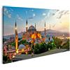 islandburner Quadro su tela Vista Museo Ayasofya Cityscape Istanbul Alba Turchia Quadri Stampe Immagini Murale Decorazione da parete