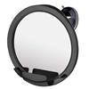 Mirrorvana Specchio Doccia Antiappannamento con Ventosa (Black) | Girevole a 360° e infrangibile, ideale per una rasatura precisa: un riflesso sempre nitido e chiaro, direttamente in bagno