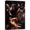 canvashop Quadri Moderni Soggiorno Caravaggio San Paolo 70x50 Cm Quadro Camera da Letto Stampe da Parete Su Tela Canvas Arte Famosi