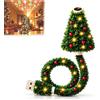 Generic Plug and Play HD Usb Christmas Tree Ceiling Projector Night Light (1pc) | Proiettore USB da soffitto a forma di albero di Natale, 6 effetti luminosi, lampada flessibile per camera da letto