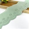 Anevous 3 Yards Nastro di pizzo in cotone, larghezza 10 cm, nastro decorativo in pizzo, bordatura in pizzo, bordatura all'uncinetto, bordatura in pizzo per fai da te, cucito, artigianato, abbigliamento,