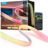 Govee COB Strip Light 2 Pro, Striscia LED 2m RGBWWIC con LuminBlend+,1080lm | Compatibile con Alexa, Google Assistant e Matter. Luce Calda e Fredda 1000-10000K per Tavoli da Trucco e Isole Cucina