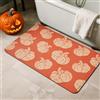 Bukecagif: zerbino Autunno, Tappeto e Tappetino Bagno Halloween, Zucca | Tappetino autunno 40x75 cm, Halloween tappetino da bagno zucca, diatomee assorbente, asciugatura rapida, antiscivolo