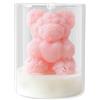 Generic Candela profumata a forma di orso, di San, decorazione di nozze, decorazione per le vacanze, di soia, regalo romantico per la casa, bomboniera, arte