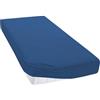 TM MAXX Lenzuolo con angoli elasticizzati in jersey per neonati e bambini con Öko-Tex Standard (blu scuro 011, 80 x 160), altezza materasso fino a 25 cm, lenzuolo con angoli elasticizzati in 100%