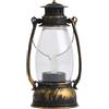 Générique Lanterna a batteria, decorazione di lanterna, illuminazione in stile retrò, per casa, giardino, terrazza, mancanza di corrente, campeggio, escursionismo,