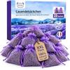 ZUPAPJO 22 x Sacchetti di Lavanda Profumata | Fiori di Lavanda Essiccata 100% Naturale | Antitarme per Armadi e Cassetti | Profumatore Armadio e Auto | Sacchetti Profuma Biancheria