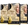 Syoss by Palette Oleo Intense, 10-50 Biondo Chiaro Cenere (Confezione da 3)