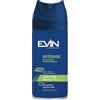 EVIN HOMME - Deodorante Uomo Spray 48H Intense, 150ml | Fragranza Gelsomino, Pepe Rosa, Vaniglia