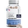 BEYOND ELEMENTS Cortisol Equilibrio - Stress & Fatigue - Complesso di 9 Attività Sinergiche | Ashwagandha, Rhodiola & Bacopa - L-Teanina & L-triptofano - Magnesio, Cromo - 90 capsule, Beyond Elements