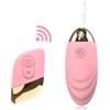 Qoosea Vibratore Telecomando Distanza Bullet Vibrator, Vibratori Donna Sex Toys con 12 Modalità di Vibrazione, Giocattoli Sessuali Vibratoreper punto G, Ovetto Vibrante per Adulti Coppia