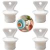 ikBrtaiay 4 tappi per borse dell'acqua calda, tappo dell'acqua calda in gomma, coperchi di ricambio per borsa dell'acqua calda elettrica, per elettrica/acqua calda, borsa dell'acqua calda con chiusura