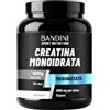 Bandini® Creatina Monoidrata 1kg/1000g in Polvere Pura e Vegana al 100% - | Integratore Alimentare per Palestra, Sport, Fitness e Pre Workout - A base di Creatine Monoidrato - Creatina Micronizzata