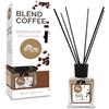 Looan Perfumes Diffusore per Ambienti Blend Coffee 100 ml con Bastoncini, Profumatore per Casa a Rilascio Graduale, Fragranza Calda al Caffè per Cucina, Soggiorno, Studio e Ufficio