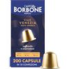 CAFFÈ BORBONE Miscela Ciao Venezia - 200 Capsule ALLUMINIO (20 confezioni da 10) - Capsule Compatibili con le Macchine ad uso domestico