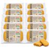 LOVE KETO Biscotti Proteici low carb vaniglia e limone 10 confezioni da 50g | Biscotti monoporzione chetogenici 15 g di Proteine, 6 g di Fibre e 13g di carbodrati per 50gr - Made in Italy