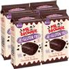 Generico 4X Mr. Brownie Brownies Gluten Free Tortine al Cioccolato con Gocce di Cioccolato Belga Senza Glutine 150g