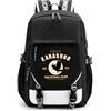 Huacaiyu Anime Haikyuu Cartella scolastica Cosplay per Hinata Shoyo Laptop Backpack Karasuno Borsa da Scuola Zaino Studente Zaini Casual Viaggio Nero 10 11