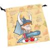 Steve Jackson Games Munchkin Dice Bag | Large Drawstring Bag 7" x 7" | Printed Fabric | Holds over 100 Dice | RPG Bag | Roleplaying Dice Bag | Tabletop Adventure Game Bag