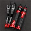 BYLKFC Set Di Leve Freno E Frizione Per Moto Per Benelli TRK702 TRK702X TRK 702 X, Accessori Per Manubrio Con Estremità Leve Freno Frizione Motocicletta Manopole Manubrio