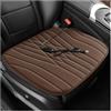 GENERIC Scalda Sedile Auto con Termostato Regolabile,SquareCushion2-Brown