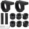 QIMEI-SHOP Staffa di Montaggio Fari LED Universale Staffe Supporto Faretti 25mm-50mm per Veicoli Fuoristrada Auto Camion Moto 2 Pezzi