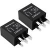 VGOL 2pcs Relè Per Auto A 4 Pin 8T2T-14B192-AA 8T2T14B192AA O101K Compatibile Con Ford 12VDC
