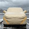 LLCDZR Telo Copriauto Antigrandine per Dacia Duster 2018-2023 | Teli copriauto integrali resistenti e imbottiti per esterni: protezione totale contro grandine, neve, polvere e intemperie