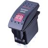 Mintice Auto 12V 20A LED Rosso Luce Pannello Interruttore a Bilanciere | Pulsante Cruscotto Impermeabile Camion 5Pin Spot Light