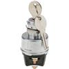 ETOPARS 12V Interrupteur de démarrage du Moteur Contacteur à Clé d'Allumage | Universel Étanche 3 postes ON OFF Clé de Contact Commutateur Auto Bateau