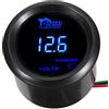 Mintice 12V Auto 2 52mm LED Blu Leggero Manometro Tensione Volt Indicatore | Universale Digitale Calibro di Auto Motore Misuratore Meter